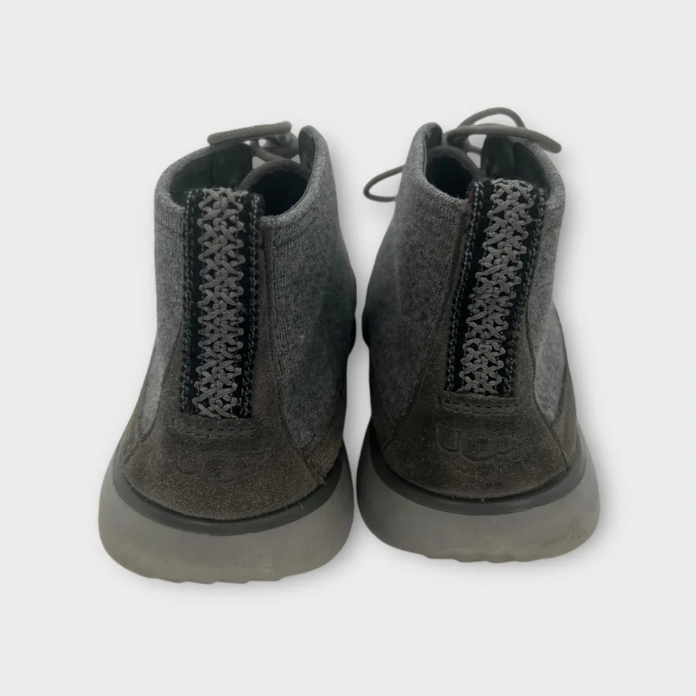 UGG‎ Freamon Men's Gray Chukka Boots Suede Side 13 Good Condition Nice!